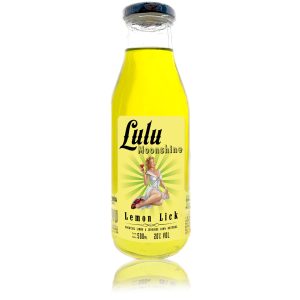 Lulu Moonshine Lemon Lick - Limone Ingwer 100% natürlicher cocktail auf Rum basis 20% Alkohol